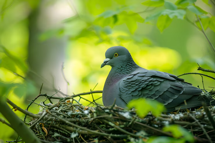 Pregnant Pigeon
